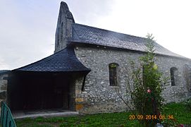 Aucazein, église Saint-Sabin.