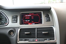 Multi Media Interface on Audi Q7 Audi MMI 1.jpg