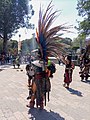 Aztec dancer