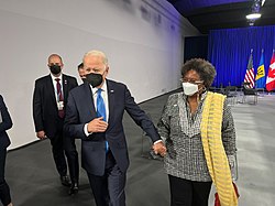 B3W (Build Back Better World) Event jointly hosted by US President Biden and EC President von der Leyen held in the margins of -COP26 (51650896053).jpg