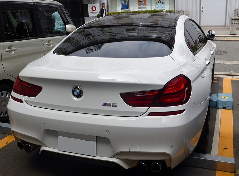 File:BMW M6 GranCoupé (F06) rear.JPG