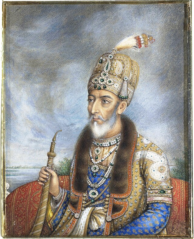 640px Bahadur Shah II of India
