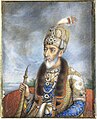 Bahadur Shah Zafar, the last Mughal Emperor, crowned Emperor of India, by the Indian troops, he was deposed by the British, and died in exile in Burma