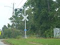 CSX crossing on West Street in Bainbridge