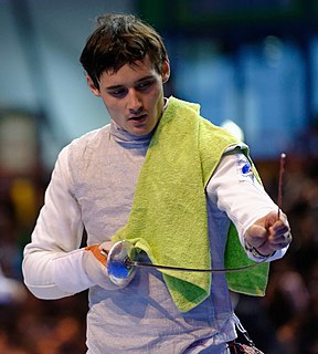 Timur Safin Russian fencer