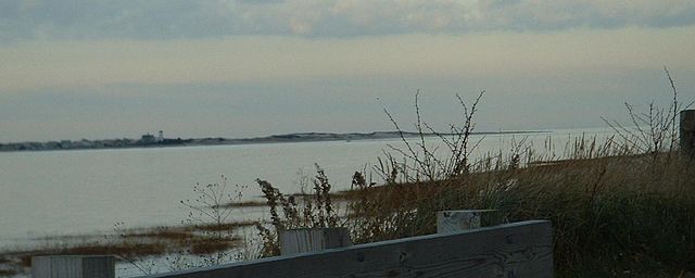Barnstable Harbor, as seen from Millway Beach