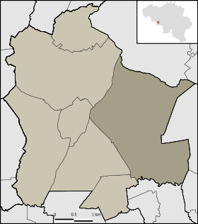Localisation de Baudour