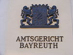 Bayreuth - District Court (shield) .jpg