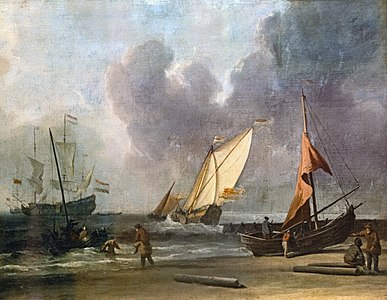 Willem van de Velde le Jeune, Marine.