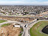 Construction site for Belmont Ave GS in Fresno