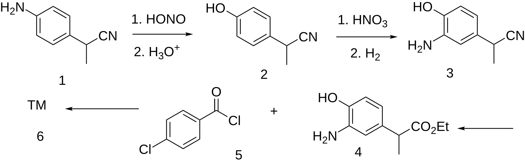 Evans et al. Беноксапрофен. Пропаннитрил формула. Пропаннитрил структурная формула. Пропаннитрил с водородом.