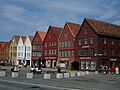 Image 3Bryggen in Bergen, once the centre of trade in Norway under the Hanseatic League trade network, now preserved as a World Heritage Site (from History of Norway)