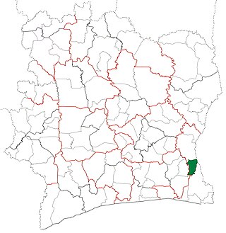 <span class="mw-page-title-main">Bettié Department</span> Department in Comoé, Ivory Coast