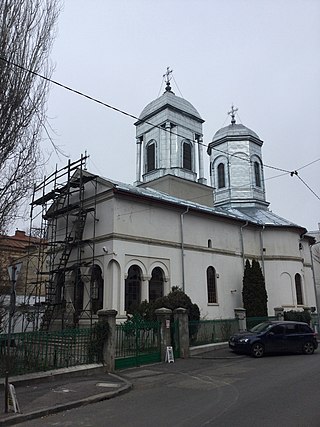 <span class="mw-page-title-main">Merchants' Church</span> Orthodox church in Bucharest, Romania