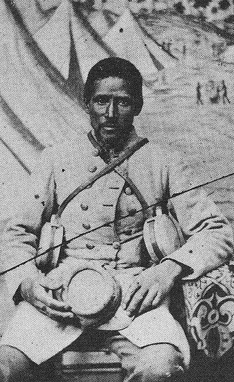 "Marlboro", an African-American body servant to a white Confederate soldier