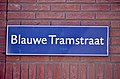 Blauwe Tramstraat te Haarlem.