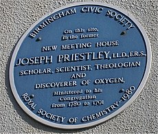 Blue plaque Joseph Priestley.jpg