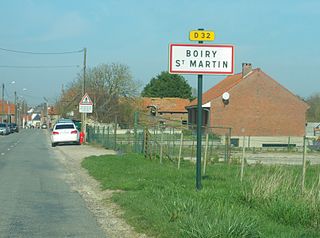 Boiry-Saint-Martin Commune in Hauts-de-France, France