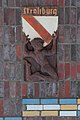 Deutsch: Detail des Deckenmosaiks am Brahmskontor in Hamburg-Neustadt. This is a photograph of an architectural monument. It is on the list of cultural monuments of Hamburg, no. 29190.