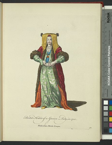 File:Bridal habit of a Grecian lady in 1700. Habit d'une mariée Grecque (NYPL b14140320-1638060).jpg