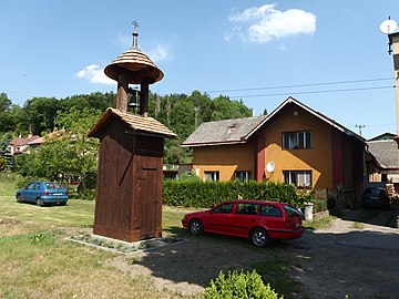 Clocher-tour à Brněnec.