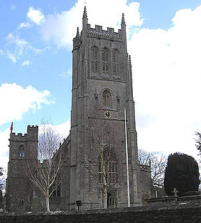 St Marys Church, Bruton church in Somerset, England