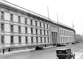 La nouvelle chancellerie à Berlin. Photographie prise en 1939