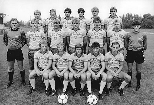 1. Lok Leipzig team photo, 23 August 1983.