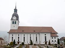 Klassizistische katholische Pfarrkirche St. Martin