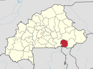 Location in Burkina Faso