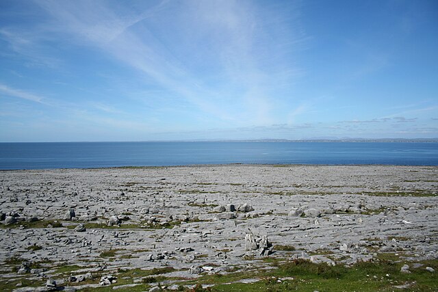 The karst landscape of the Burren