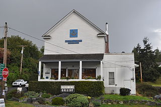 Burton Masonic Hall Historic site in Vashon Highway SW, Vashon Island WA