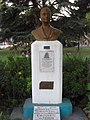 Busto de Eva Perón, esquina Alem - Batalla de Chacabuco.