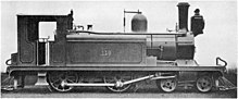 Wynberg Tank, c. 1882 CGR 2nd Class (4-4-0T) of 1882 (Wynberg Tank).jpg