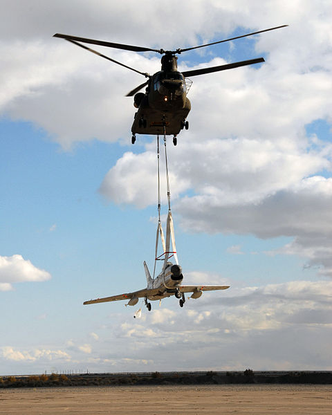 File:CH-47 lifting F-86L at Wendover Utah 2008.jpg