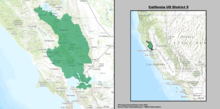 Description de l'image California_US_Congressional_District_5_(since_2013).tif.