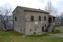 Maison natale de Michelangelo à Caprese (Toscane).