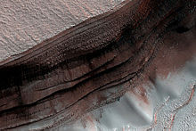 Chasma Boreale, visto por HiRISE .