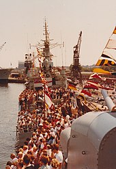 Navy Day at HMNB Chatham, c.1977 Chatham Naval Dockyard (16433123107).jpg