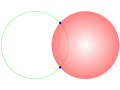 Circle sphere 2-colour.svg