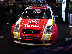 Citroën C2 Super 1600 Pariisin autonäyttelyssä 2006.