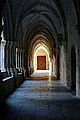 Cloister corridor - Monastery of Poblet - Catalonia 2014.JPG