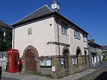 Clun Town Hall, now a museum, by The Square