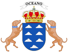 Escudo de las Islas Canarias.