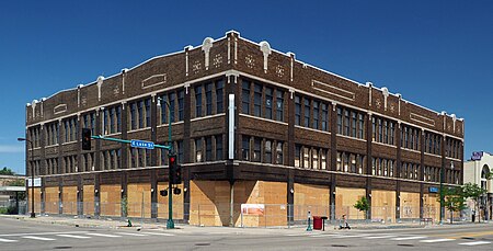 Coliseum Building damaged