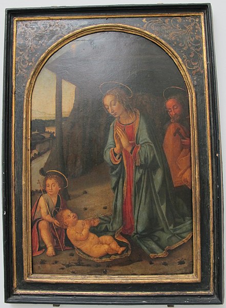 File:Cosimo rosselli (attr.), adorazione del bambino.JPG