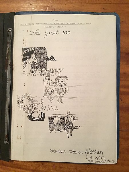 File:Cover page of the Wakefield Great 100s list.jpg