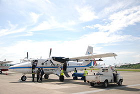 Un DHC-6 Twin Otter d'Aviastar similaire à celui impliqué dans l'incident