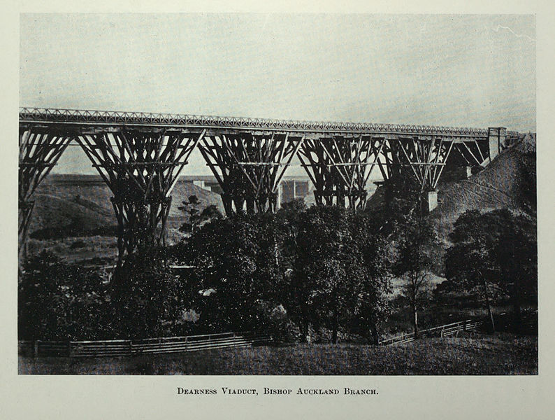 File:Dearness viaduct, Bishop Auckland branch.jpg