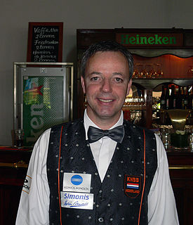 Dick Jaspers Dutch carom billiards player